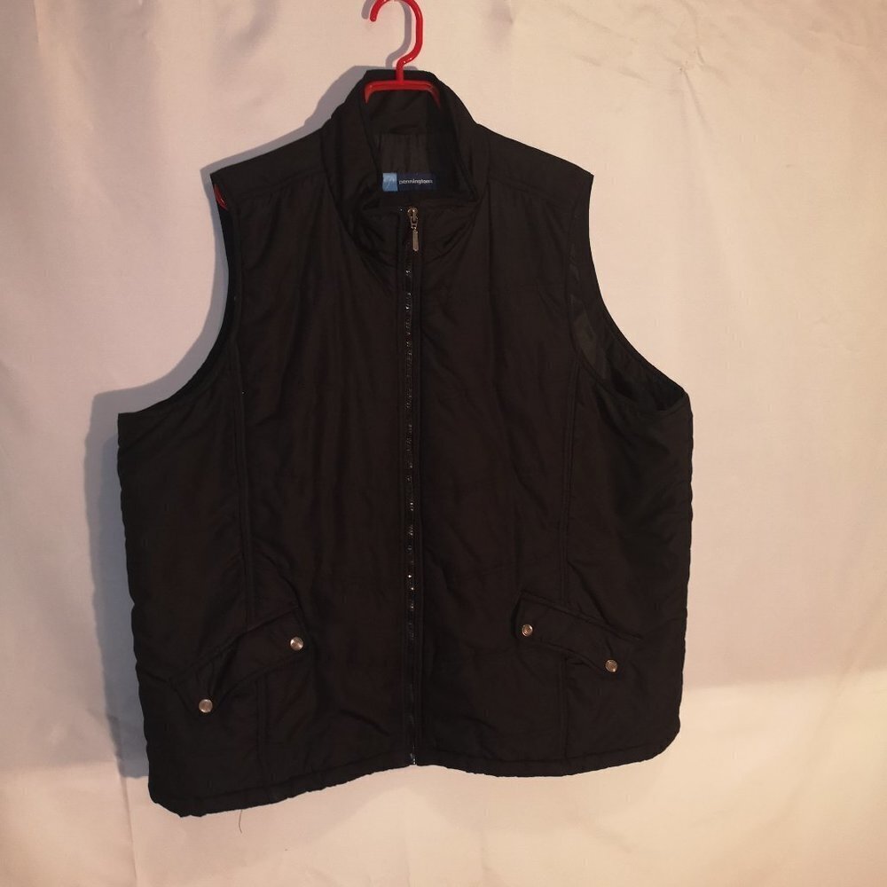 Penningtons Ladies Black Full Zip Lightweight Puff Vest